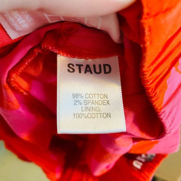 STAUD Georgia Floral Halter Romper - Picture 13 of 15